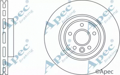 APEC BRAKING dsk3183 -  Тормозной диск